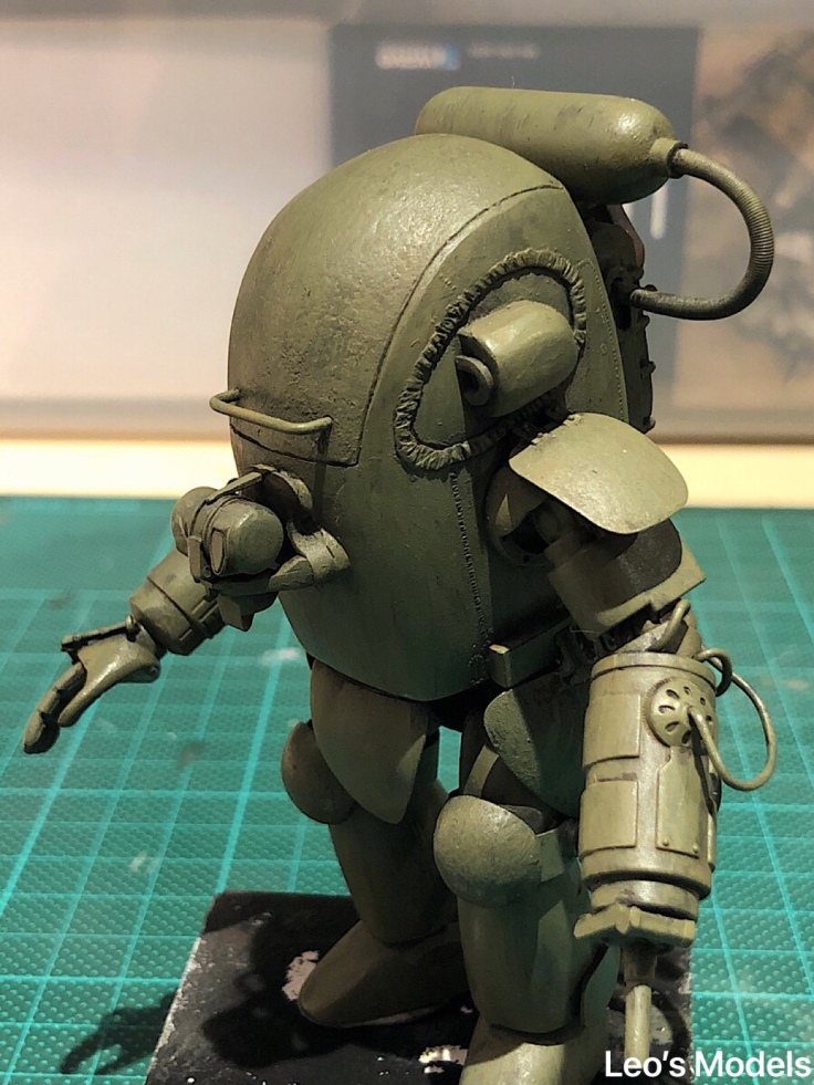 Ma.k 1/20 Skinhead - WIP - painting filters - front left